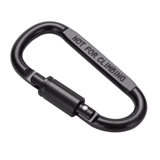 H123-51 คาราบิเนอร์ Carabiners ทนเบา อุปกรณ์ตะขอพวงกุญแจขวดน้ำอลูมิเนียม ตัวล็อค (ส่งจากกรุงเทพ)