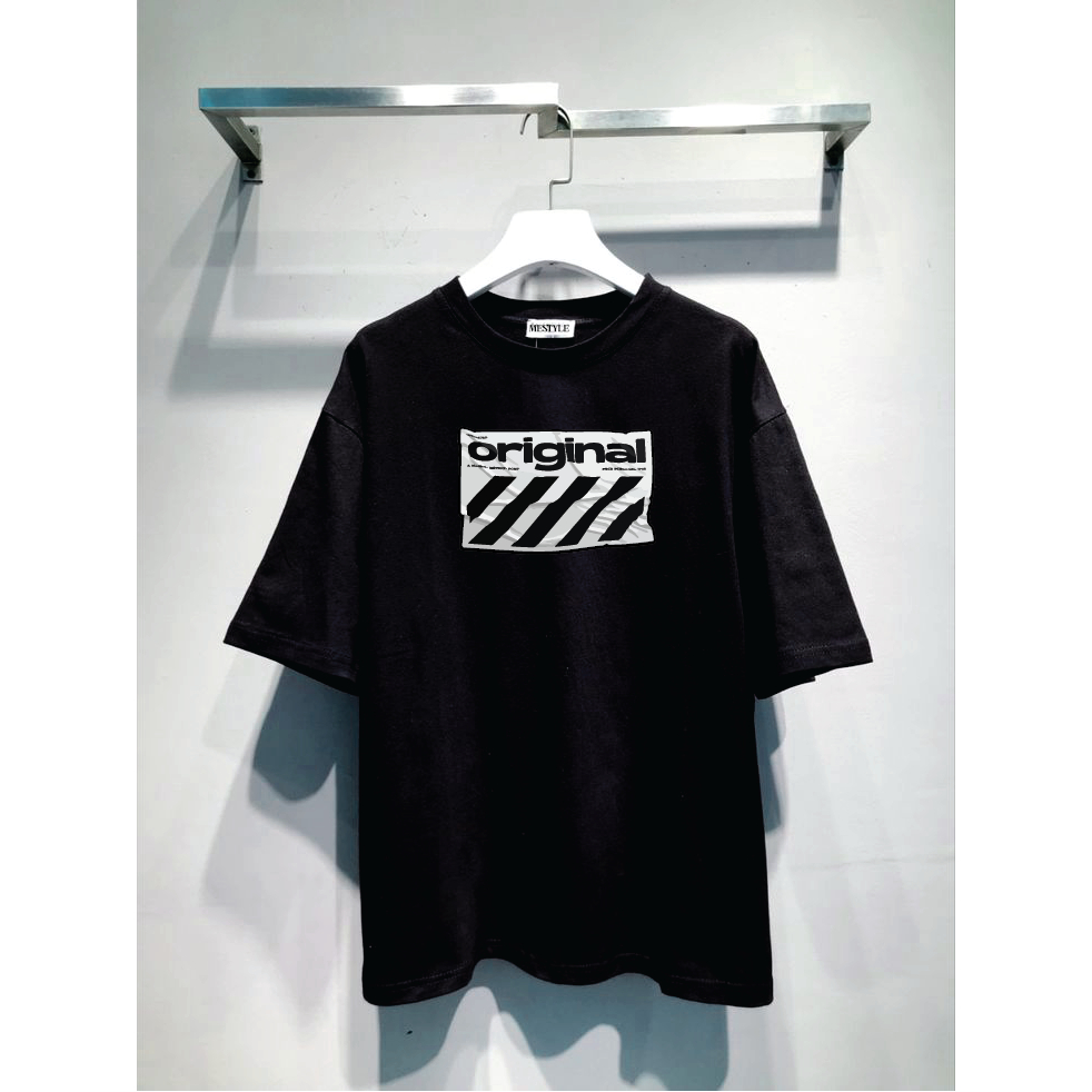 เสื้อยืดCotton100% สกรีนแบบดิจิตอล สีสด เนื้อผ้าหนานุ่ม เกรดพรีเมี่ยม F570-แขนสั้น