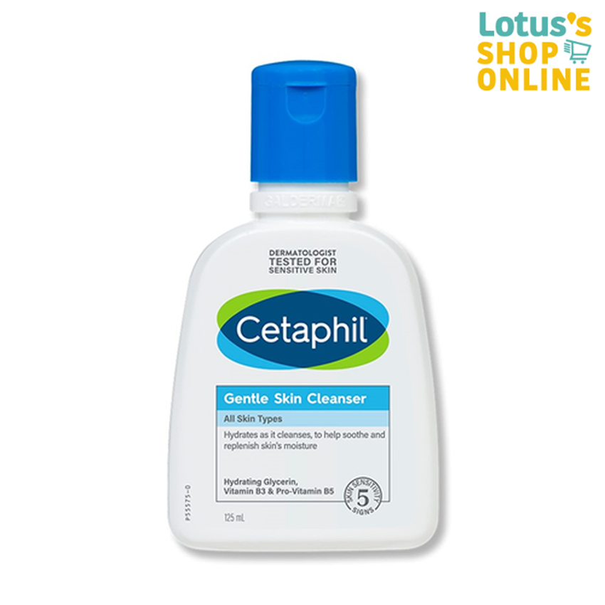 เซตาฟิล เจนเทิล คลีนเซอร์ ขนาด 125 มล. CETAPHIL GENTLE CLEANSER 125 ML.