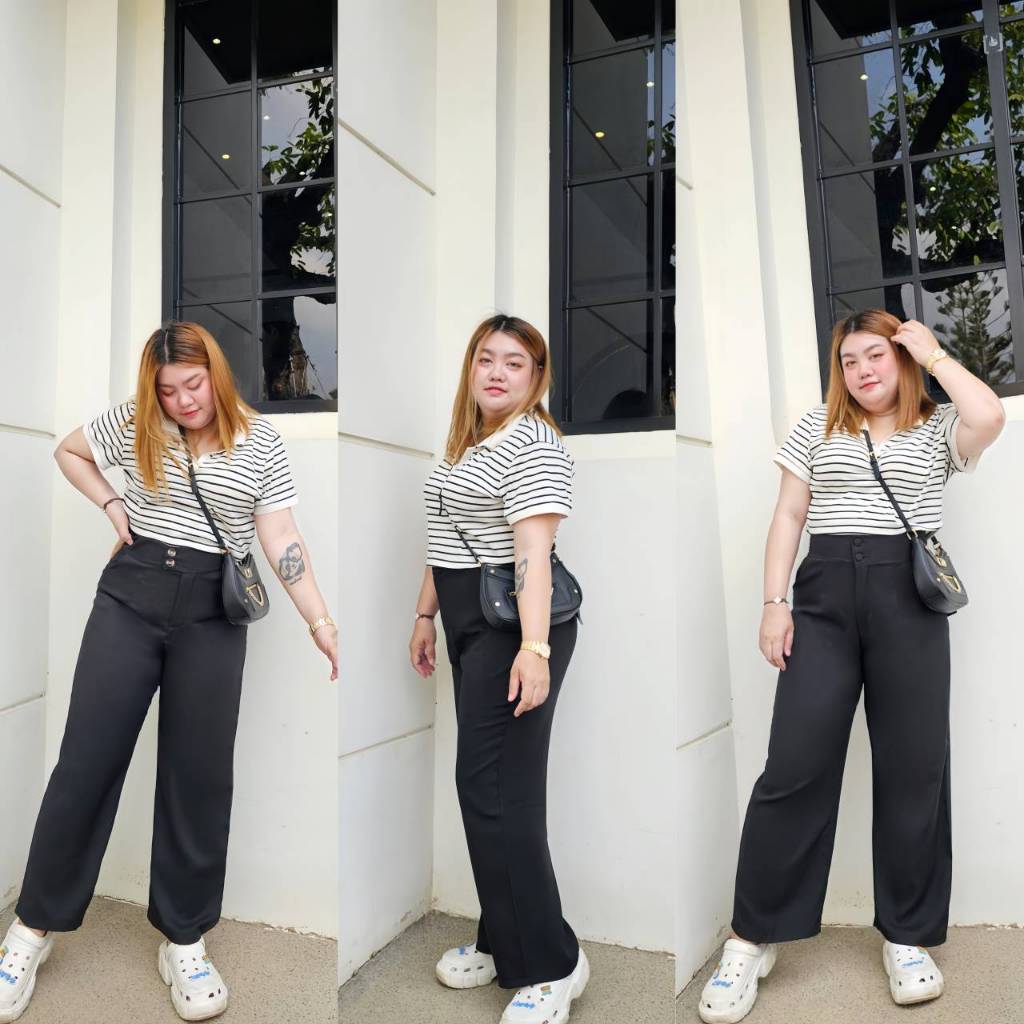 กางเกงสาวอวบ เอว33-42นิ้ว รวม3รุ่น ผ้าZara - รูปที่ 4