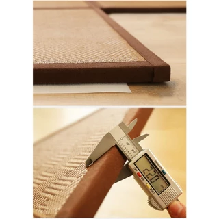 Japan Style เสื่อทาทามิหนาพิเศษ รุ่นที่คนญี่ปุ่นนิยมใช้มากที่สุด เสื่อไม้ไผ่tatami minimal พรมtatami ขนาด60*60cmหนา2.2cm