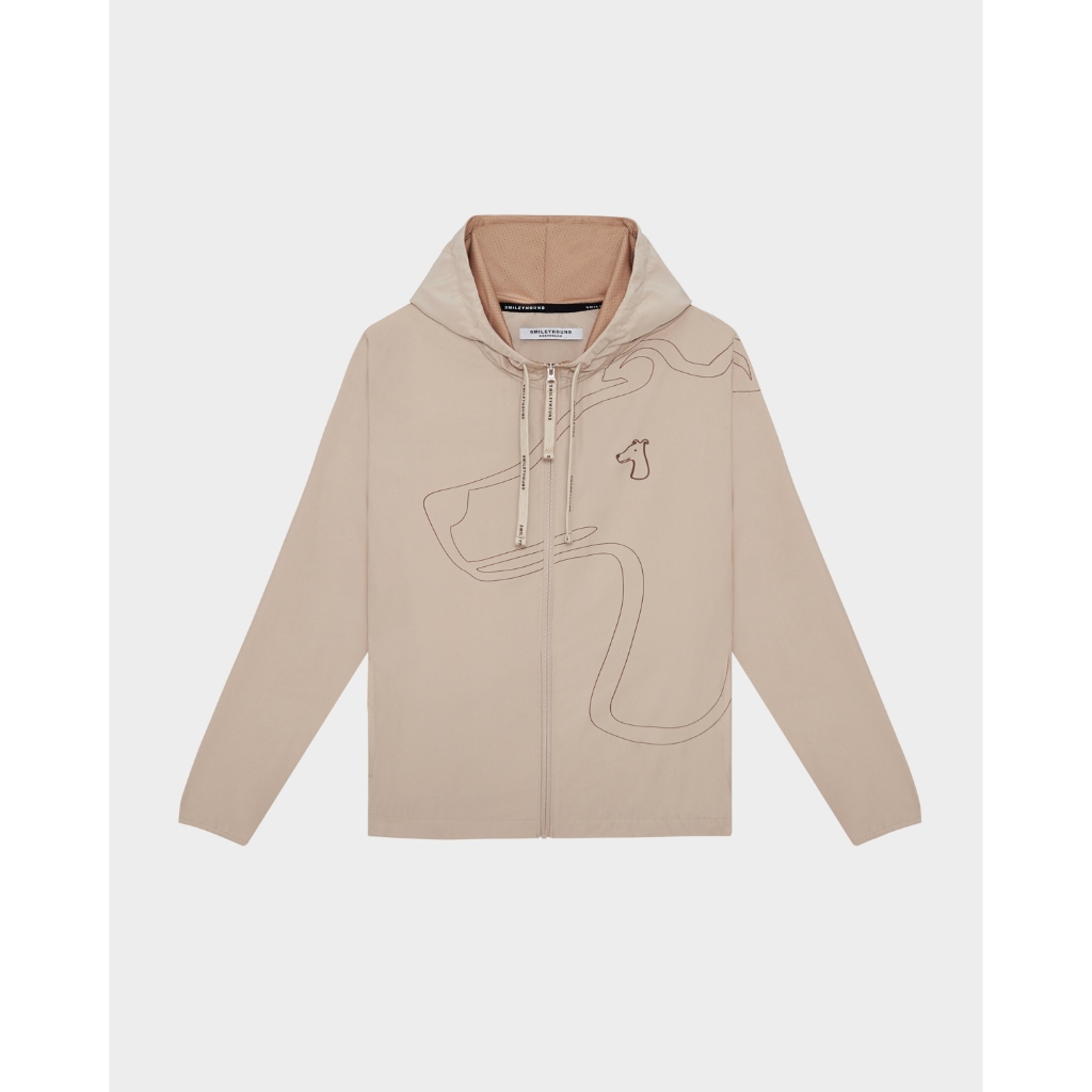 SMILEYHOUND ACTIVEWEAR NYLON HOODIE JACKET