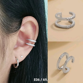 𝐄𝐚𝐫 𝐜𝐮𝐟𝐟 • เอียคัพ สองชั้น ใส่สวย มี4สีให้เลือก • E06