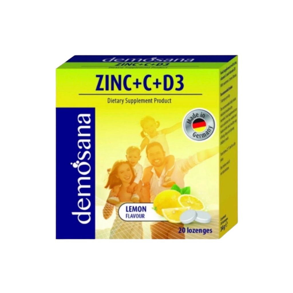 DEMOSANA Zing+C+D3 ชนิดอม