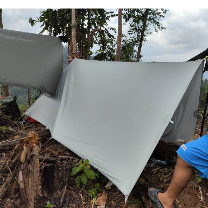 Aricxi Tarp  15D ทาร์ปใช้งานเปล เต้นท์ กันฝน กันลม คุณภาพดี ทนทาน (พร้อมส่งในไทย) - รูปที่ 7