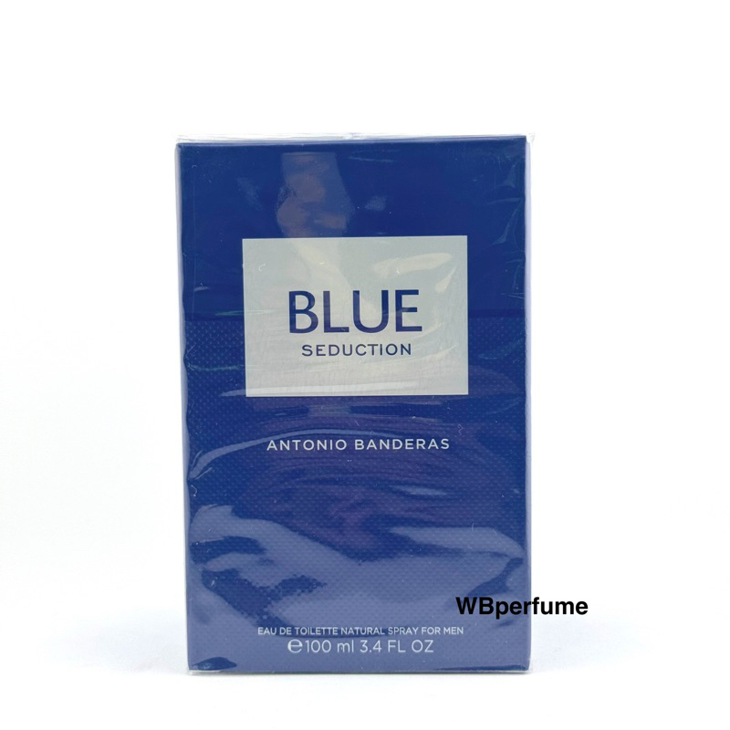 น้ำหอมแท้100% Antonio Banderas Blue Seduction Edt For Men 100 ml