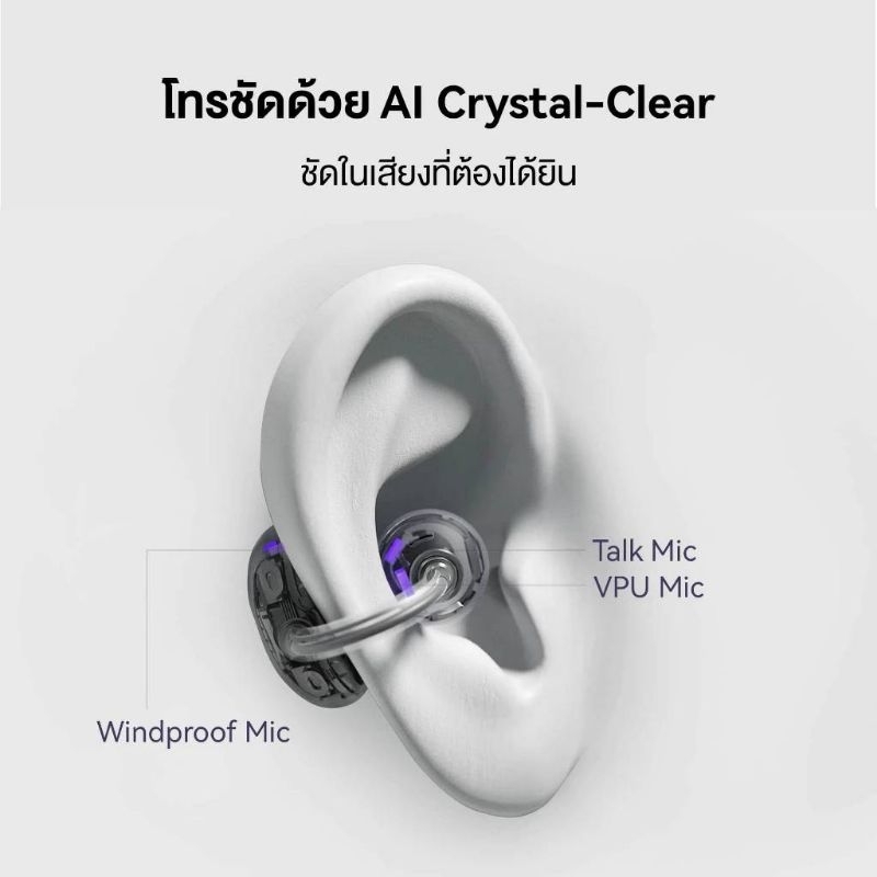 Huawei Freeclip ประกันศูนย์ Huawei 1ปี