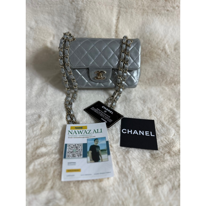 Chanel mini 8 classic rectangular