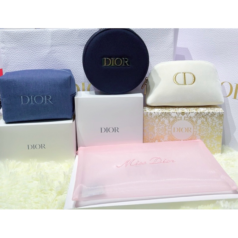 กระเป๋าเครื่องสำอางค์ Dior # Dior cosmetic bag  # Dior Pouch แท้ 💯
