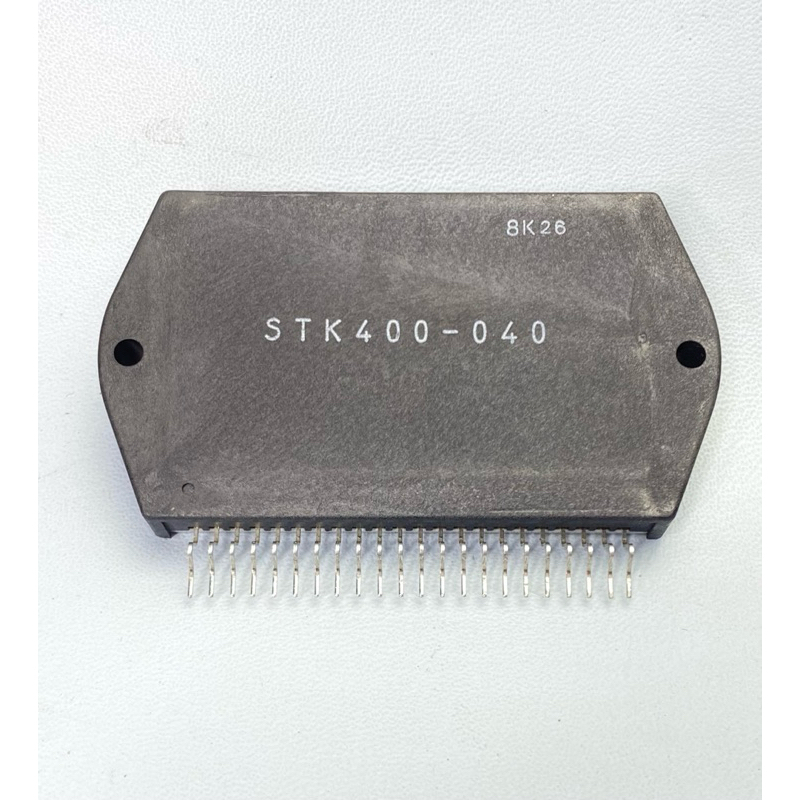 STK400-040 โมดูลขยายเสียง AUDIO POWER Amplifier AF (25W x3) Integrated Circuit SANYO JAPAN