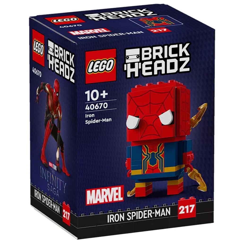 40670 : LEGO BrickHeadz Marvel Super Heroes Iron Spider-Man