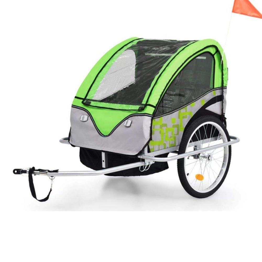 รถพ่วงจักรยาน 3 Horses Bicycle trailer for baby and cargo bicycle for advertising trailer