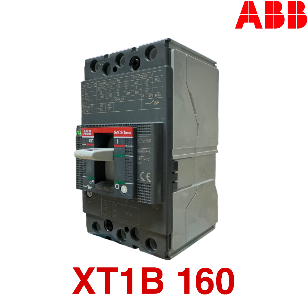 ABB XT1B 160 Tmax XT Breaker MCCB