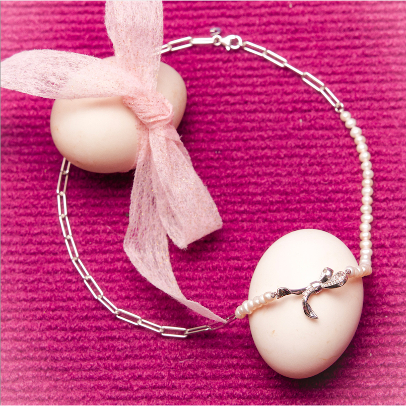 Petite Ribbon Necklace สร้อยคอริบบิ้นขนาดเล็ก