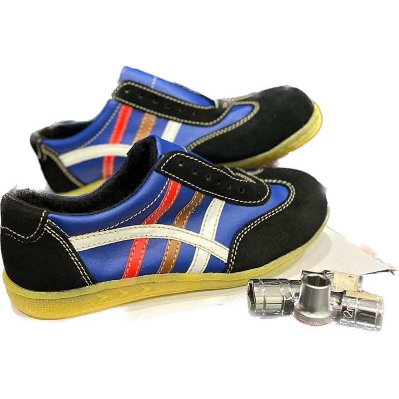 (พร้อมส่ง) รองเท้าเซฟตี้รุ่นแฟชั่น หัวเหล็ก สวมใส่สบาย ใส่ได้ทั้งผู้ชายและผู้หญิง (36-46) - รูปที่ 4