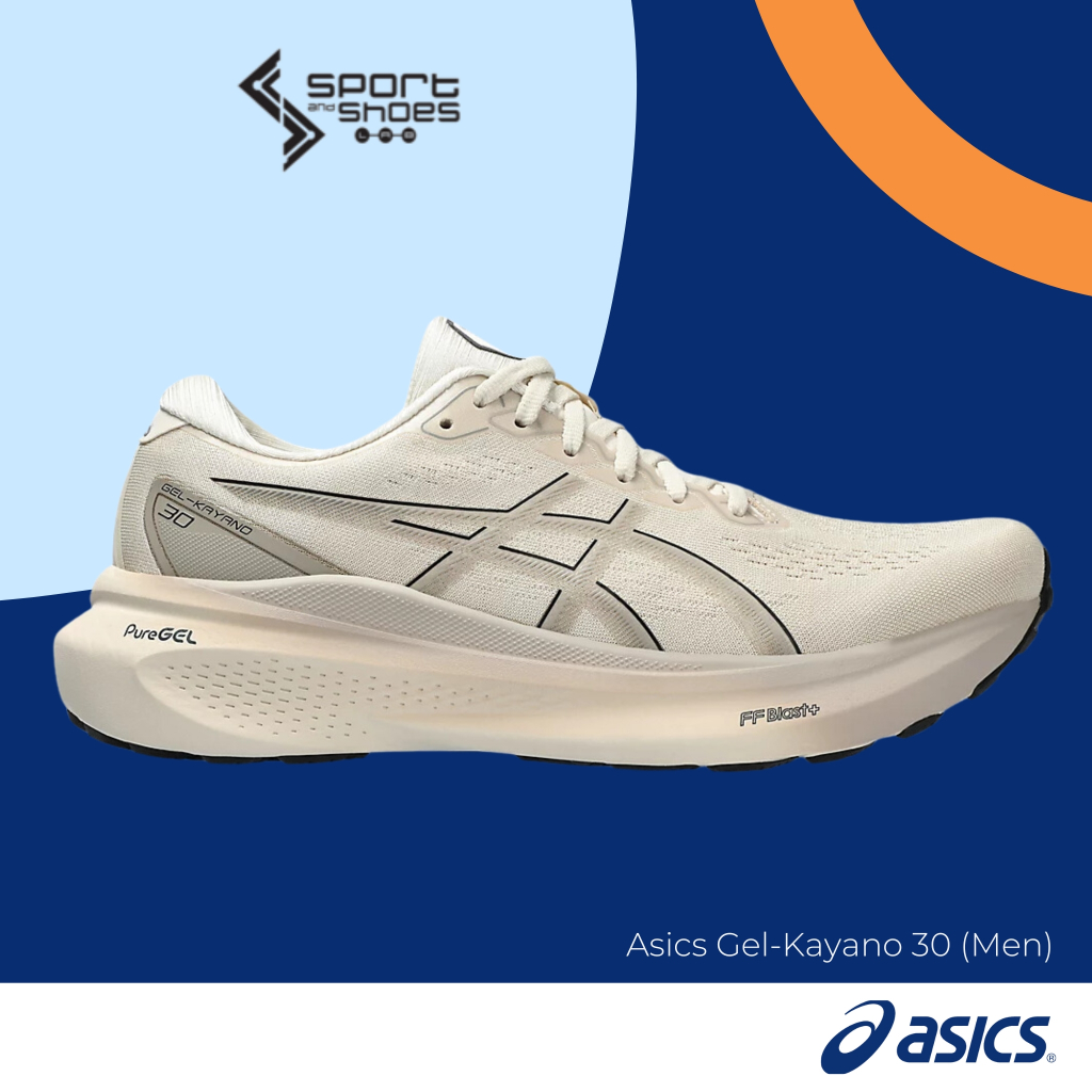 Asics Gel-Kayano 30 (หน้าเท้ากว้าง) สำหรับผู้ชาย(4E) Extra wide และ สำหรับผู้หญิง(Wide)