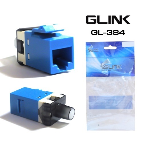 Glink GL-384 Female Jack RJ-45 เต้ารับสายแลนแบบ RJ45 ตัวเมีย Cat6