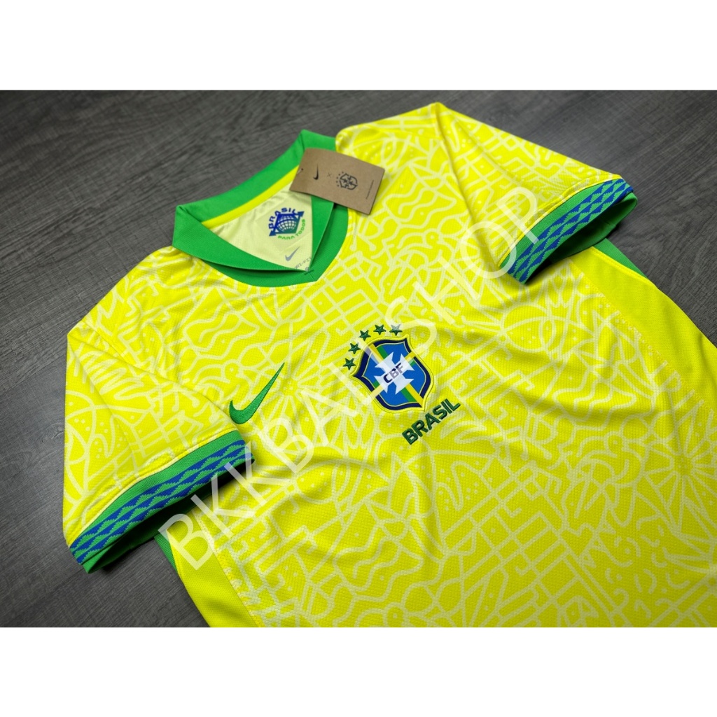 เสื้อฟุตบอล ทีมชาติ Brazil Home บราซิล เหย้า Copa America 2024