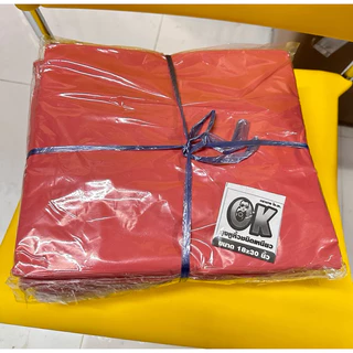 ถุงหูหิ้วหนา ขนาด 12 × 20 นิ้ว(บรรจุ500g/ห่อ)