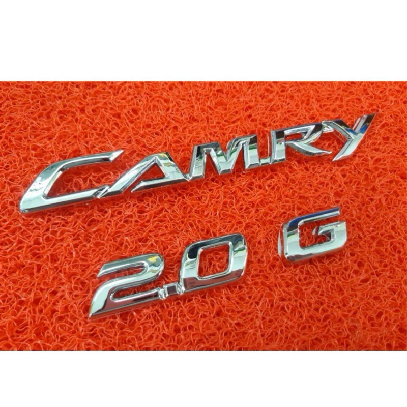 โลโก้ camry 2.0 G ยกชุด 3 ชิ้น