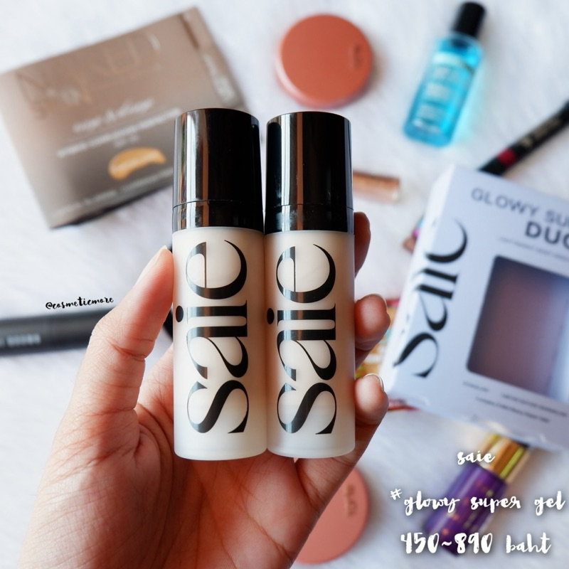 พร้อมส่ง! [แยกขาย] ❤️ saie glowy super gel 5ml/15ml สี starglow/warmglow/sunglow/roseglow