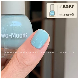 🌈ส่งจากไทย Two-moons ของแท้ ยาทาเล็บ น้ำยาทาเล็บ สีทาเล็บกึ่งเจล ขนาด10ml*1 ไม่ต้องอบ