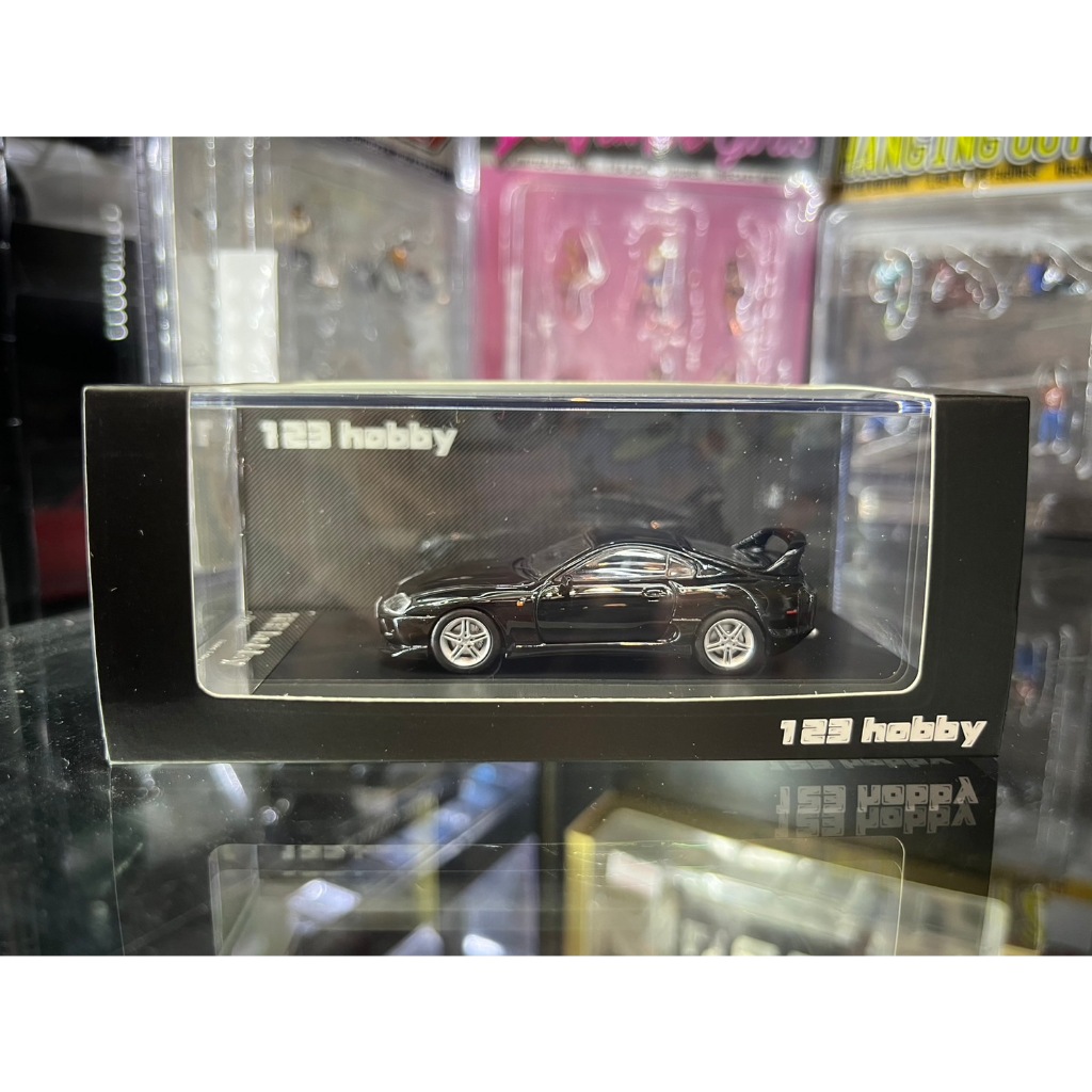 123 Hobby 1/64 Toyota Supra A80 Black