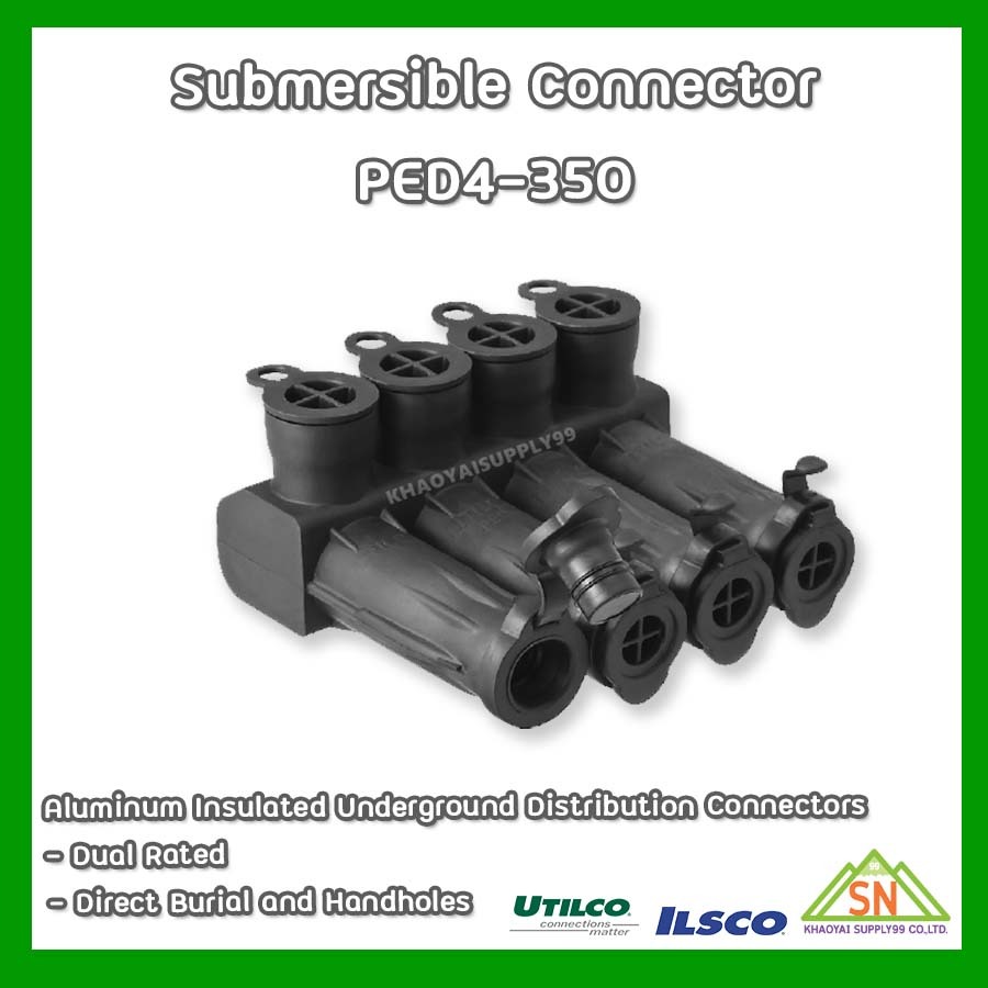 Submersible Connectors หรือ ตัวต่อกันน้ำ ขนาด 4 ports 185 sq.mm."ILSCO"