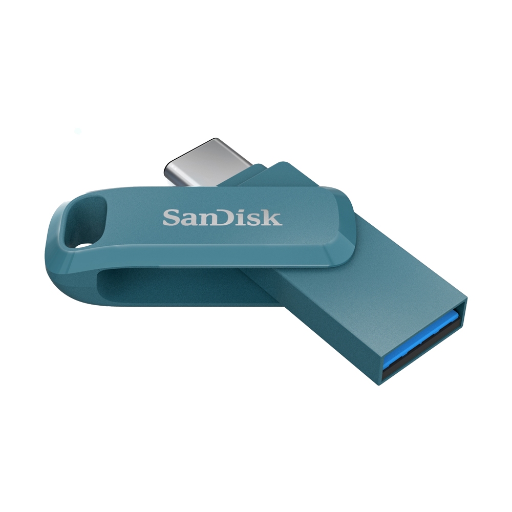 แฟลชไดร์ฟ SanDisk Ultra Dual Drive Go USB Type-C Bay Blue by Banana IT