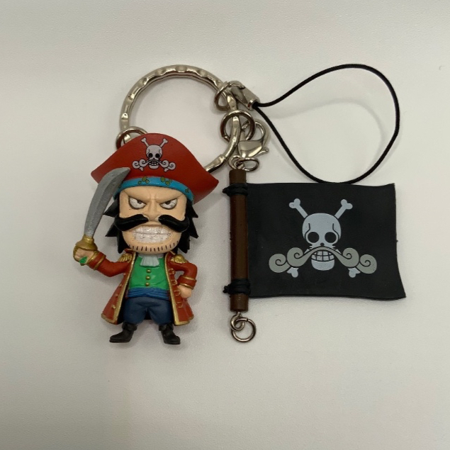 พวงกุญแจ โมเดล วันพีช One piece Banpresto Gol D. Roger ราชาโจรสลัดโกลด์ ดี. โรเจอร์ (ไม่มีกล่อง)