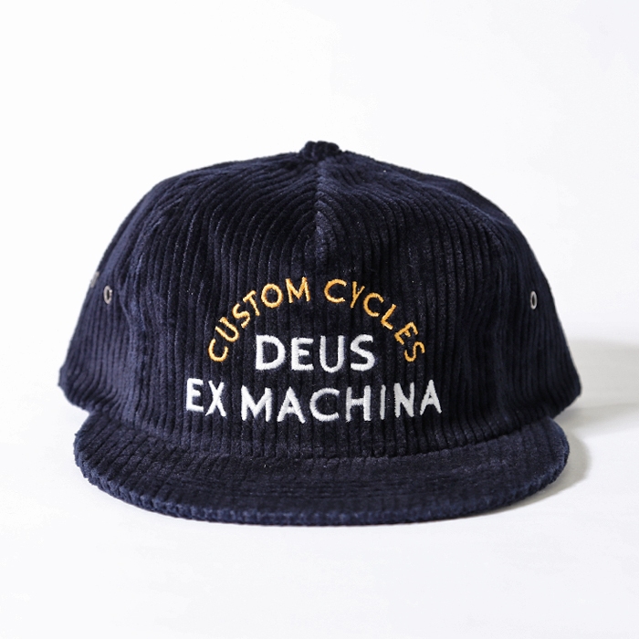 หมวก Deus ex machina ALLEN CORD CAP (NAVY)