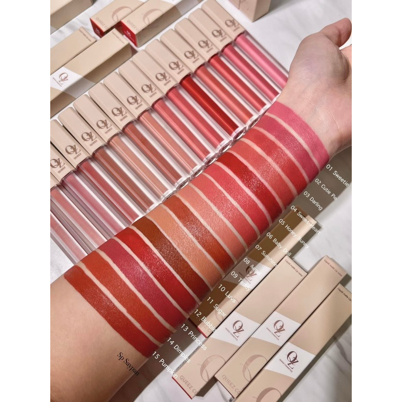 แพคเกจใหม่QUEEZ LIPSTICK ลิปแมทท์สูตรใหม่สวยฉ่ำกว่าเดิม