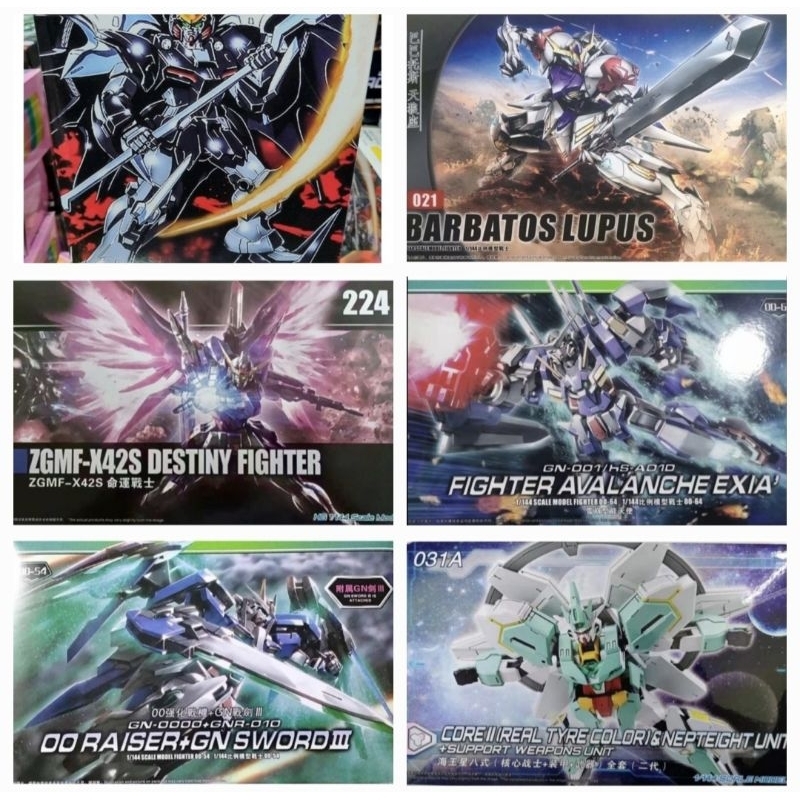 มี12แบบคะตัวต่อกันดั้มกันพลาสเกล1/144ขายแยกคะ