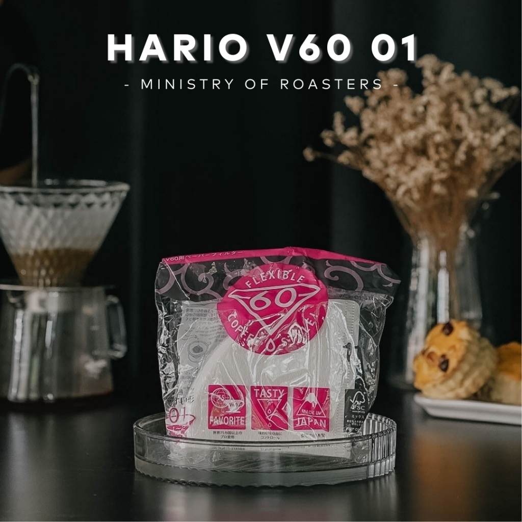 กระดาษกรอง V60 Hario M1&2