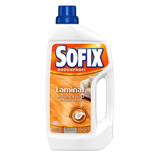 Sofix Laminate โซฟิกซ์ น้ำยาทำความสะอาดพื้นลามิเนต พื้นไม้เอ็นจิเนียร์ 1000 ml.