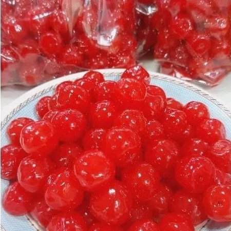 เชอรี่แดงแช่อิ่ม[5โล] น้ำหนัก 5 กิโลกรัม ราคา569บาท