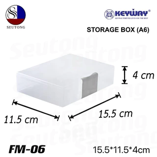 กล่องจัดเก็บหน้ากากอนามัย ขนาด 11.7*19*3ซม รุ่นNo.K-5451，FM-06