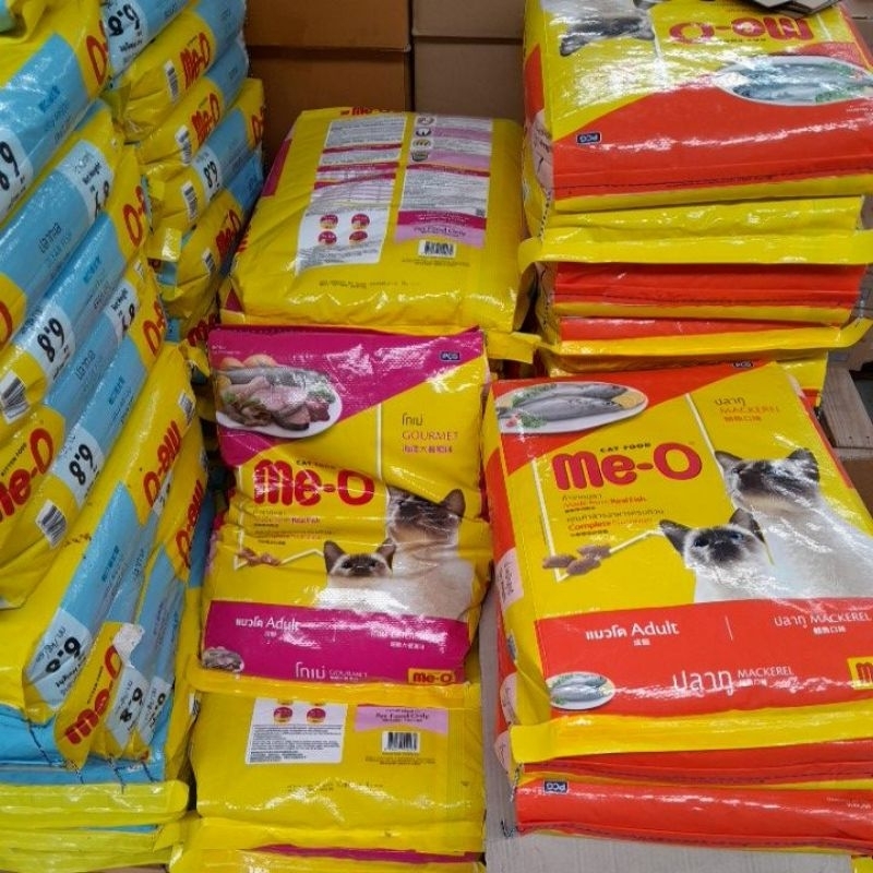 อาหารแมว Me-O มี8รสชาติ ขนาด 6.8kg-7kg