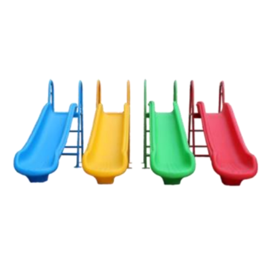 สไลเดอร์พร้อมขาเหล็ก เครื่องเล่นสนามกลางแจ้งและในร่ม เสริมทักษะ พัฒนาการเด็ก KC-005