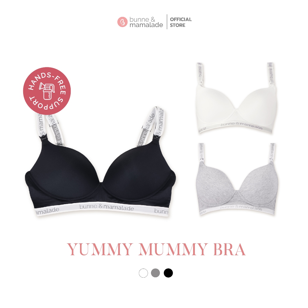 Yummy Mummy Bra - เสื้อชั้นในปั๊มนมแบบ Hands Free