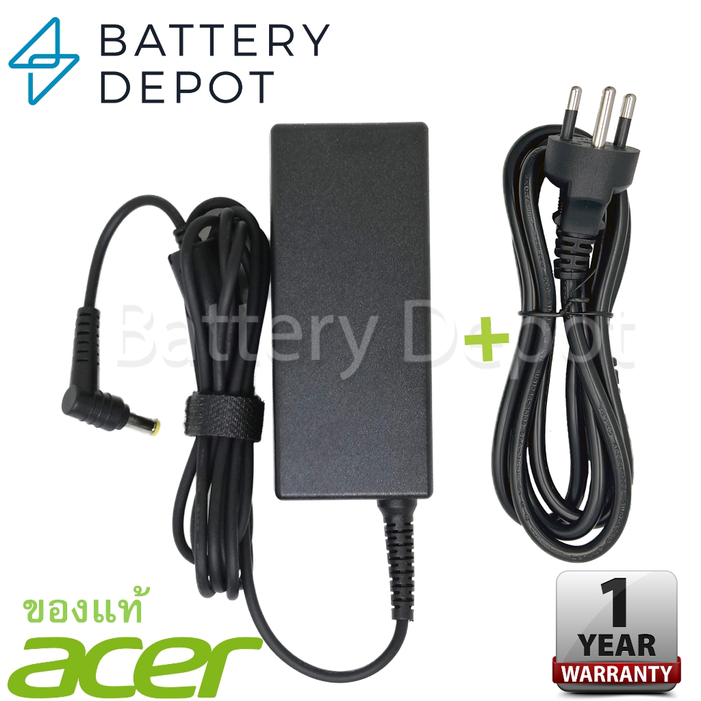 Acer Adapter ของแท้ TravelMate 4740 4740G 4740Z 4750 5542 5740 5742 5742Z 5744 5744Z 5760 5760Z 65w 5.5 สายชาร์จ Acer