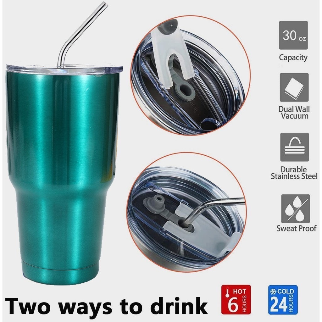 แก้วเยติ สแตนเลส 30oz แก้วเก็บความเย็น สามารถเก็บความเย็นได้นาน 8-12 ชม. พร้อมส่ง