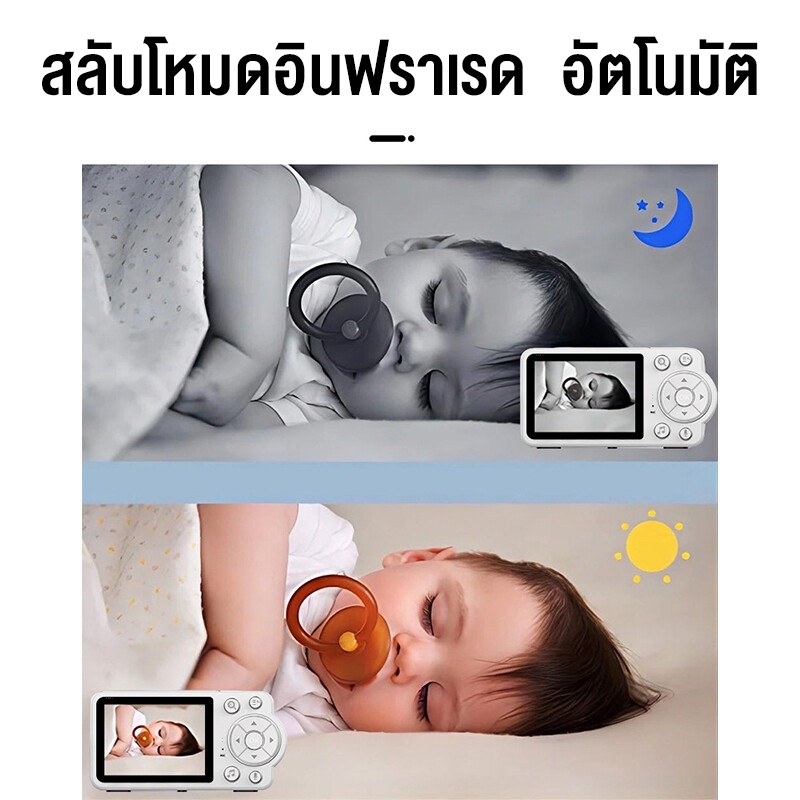 กล้องวงจรปิด Baby Monitor กล้องดูแลเด็กเบบี้มอนิเตอร์ กล้องดูลูกน้อย กล้องวงจรปิด