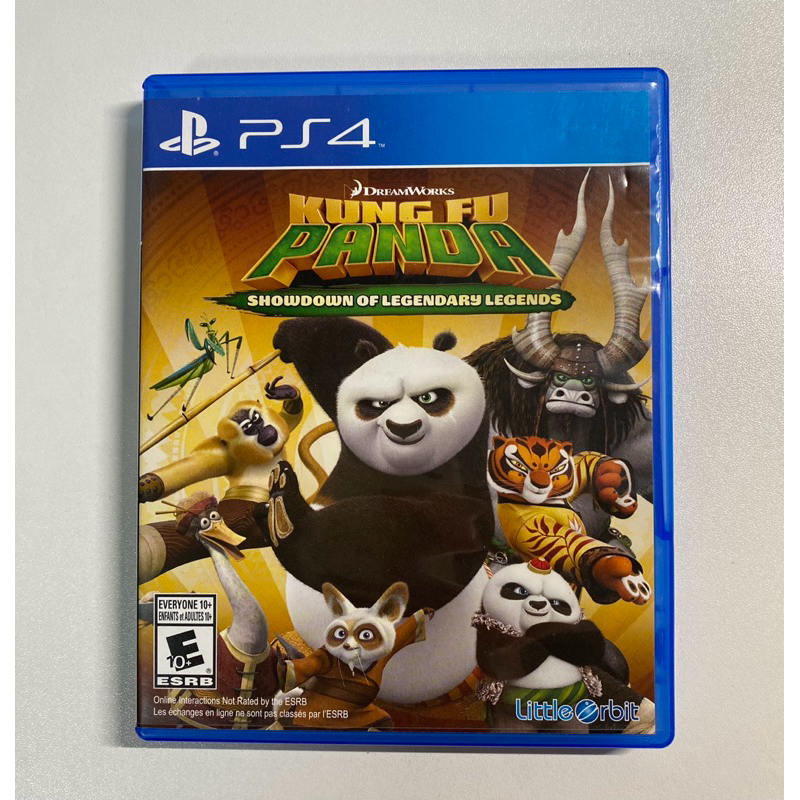 แผ่นเกมส์ Playstation PS4 Kung Fu Panda ของแท้ (มือสอง)