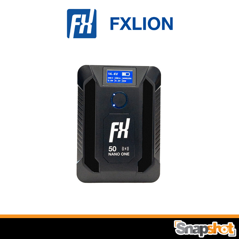 FXLION NANO ONE WIRELESS 50Wh 14.8V V-Mount Lithium-Ion Battery ประกันศูนย์ไทย 1 ปี V Mount Battery 