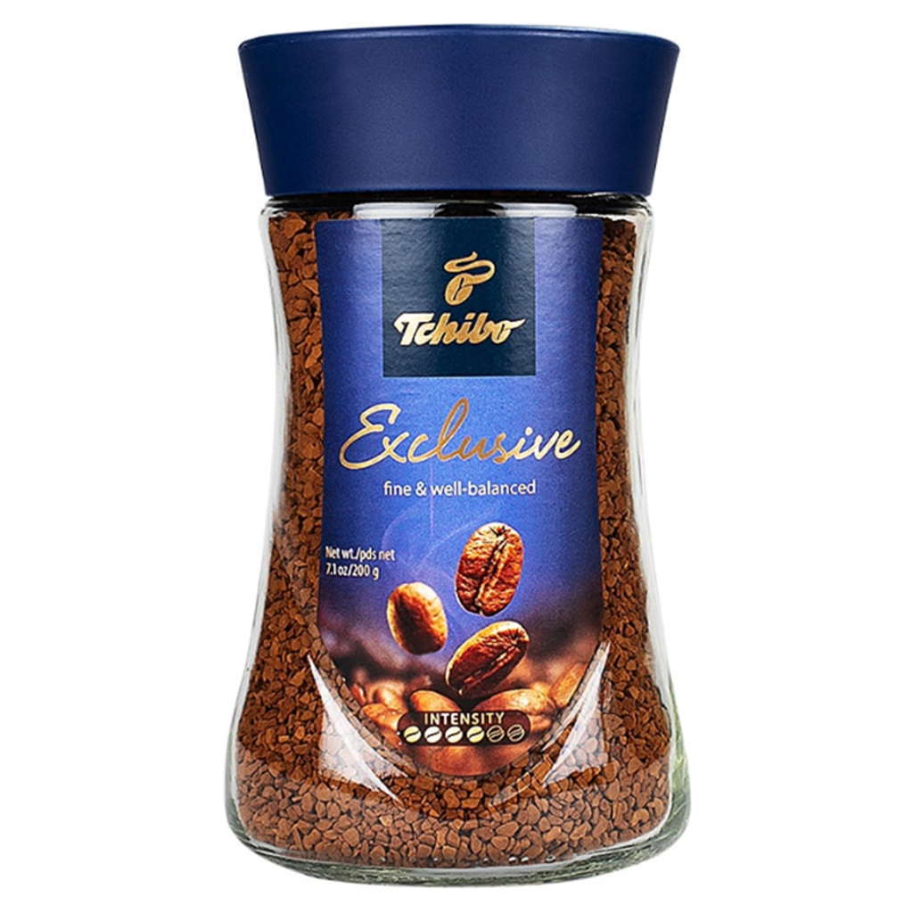 Tchibo Exclusive Intensity Coffee 200g.ทชิโบเอ็กซ์คลูซีฟกาแฟเข้มข้น อาหาร เครื่องดื่ม