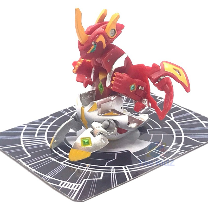 บาคุกัน Bakugan Titanium Dragonoid Pyrus Red Mechtanium Surge (Custom Painted As Anime)