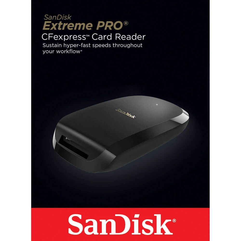 SanDisk Extreme PRO CFexpress Type B Card Reader SDDR-F451-GNGEN