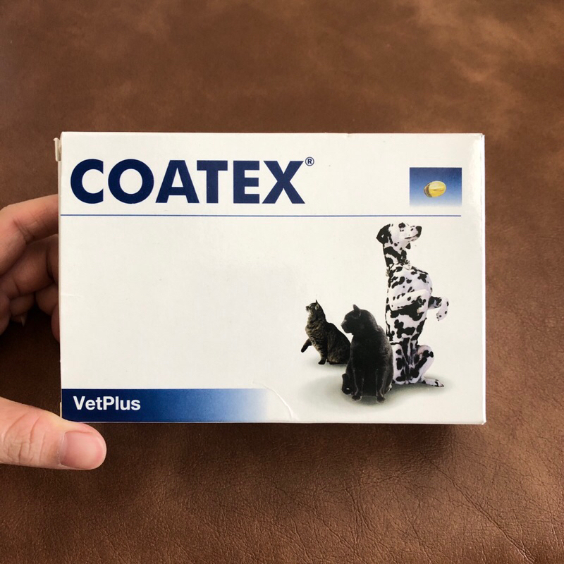 โค้ทเทคซ์ COATEX ของแท้ “บำรุงขนสุนัขและแมว 50 แคปซูล”
