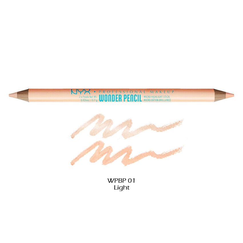 NYX Cosmetics Wonder Pencil สี Light ดินสอ 2 หัว ไฮไลต์และคอนซีลเลอร์ ตัวฮิต Viral Tiktok